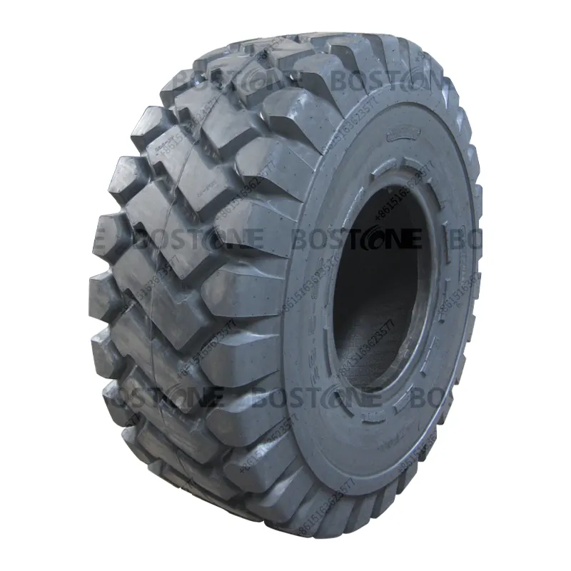 Neumático cargador de ruedas Premium para operación en superficies mixtas y duras