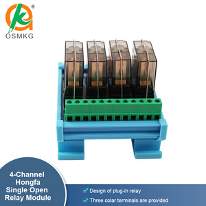 Oshangming 4 Way <strong>Input</strong> 4 <strong>Relay</strong> <strong>Output</strong> Board 24V <strong>Relay</strong> Module IO Board 16A PNP/NPN for PLC Expansion Board - Product Image 3