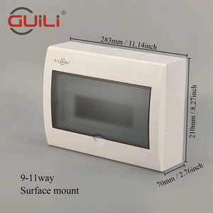V6 9-11 WAY Surface Cheap Factory Price Decorative Electrical Boxes Cover Power Supply <strong>Enclosure</strong> Db Box Electrical Distribution - Product Image 2
