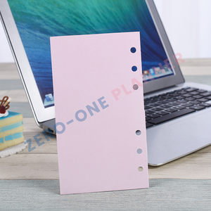 Customized Full Color Printing Storage Bag A5 6 Rings Binder Planner Refill Page File Folder Pages - Product Image 5