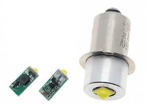 E10 P13.5S 3W <strong>LED</strong> Flashlight Bulb 3-12V <strong>6</strong>-24V <strong>LED</strong> Conversion <strong>Kit</strong> for Torch Lantern Bike Work Light Maglit Bulbs Non Porlarity - Product Image 4