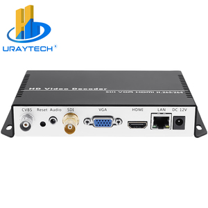 4K HD HEVC H.265 H264 IP SRT RTMP RTMPS SDI a HDMI CVBS VGA Audio decodificador de vídeo para cámara IP - Product Image 2