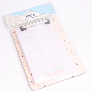 <strong>Custom</strong> Made <strong>Notepad</strong> with Metal Memo Pad Paper Clip Board Bloco De Papel Com Prancheta - Product Image 1