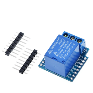 Modulo relè 5V 1 canale D1 Mini relè Trigger ESP8266 modulo schermatura scheda relè - Product Image 6