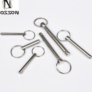 Coiled <strong>Spring</strong> <strong>Pins</strong> <strong>Loaded</strong> Plunger Push Button Handle <strong>Spring</strong> <strong>Loaded</strong> Ball Locking <strong>Pin</strong> Stainless Steel Quick Release Ball Lock <strong>Pin</strong>