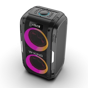 W-KING Direct Supply 120W <strong>Output</strong> <strong>Bluetooth</strong> Party Speaker with Light, with Microphones <strong>and</strong> Remote Control - Product Image 2