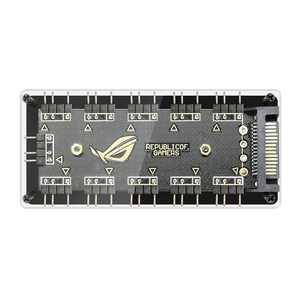 ホット販売ゲーミングコンピューター11ウェイコンピューターファンコントローラーシャーシファンハブARGBSYNC5V-3PINマルチインターフェイスArgbファンコントローラー - Product Image 6