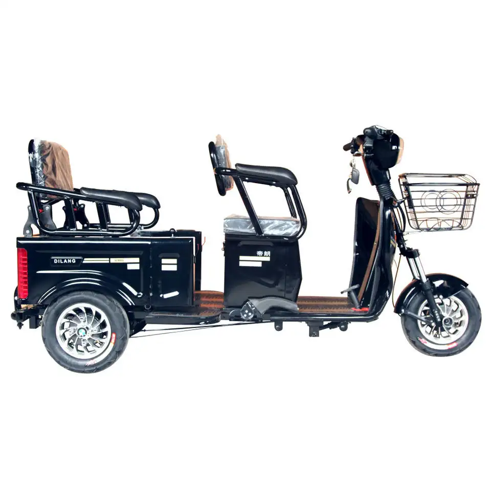 Design moderno 2022 venda quente elétrico triciclo carga três rodas triciclo elétrico três roda triciclo elétrico