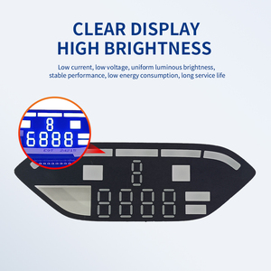 Hersteller Direkt vertrieb Hohe Helligkeit 7 Segment LED-Bildschirm Roller Kunden spezifische LED-Digital anzeigetafel - Product Image 2