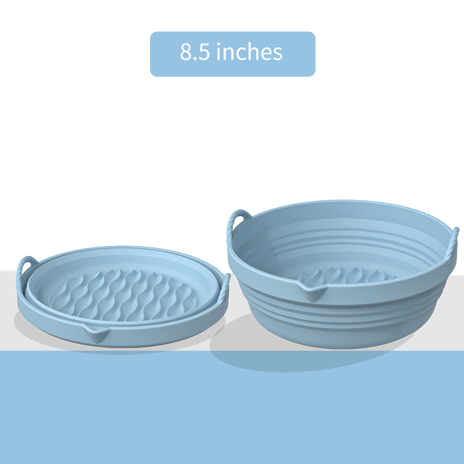 light blue 8.5 in