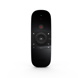 W1 senza fili Mini tastiera Mouse Combo con telecomando 2.4GHz USB ricaricabile Android TV Box IR telecomando - Product Image 3