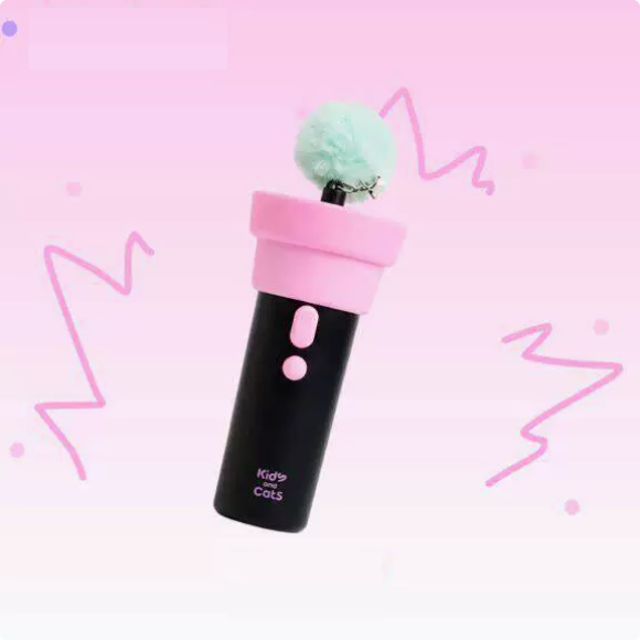 Electric cat fishing-pink black