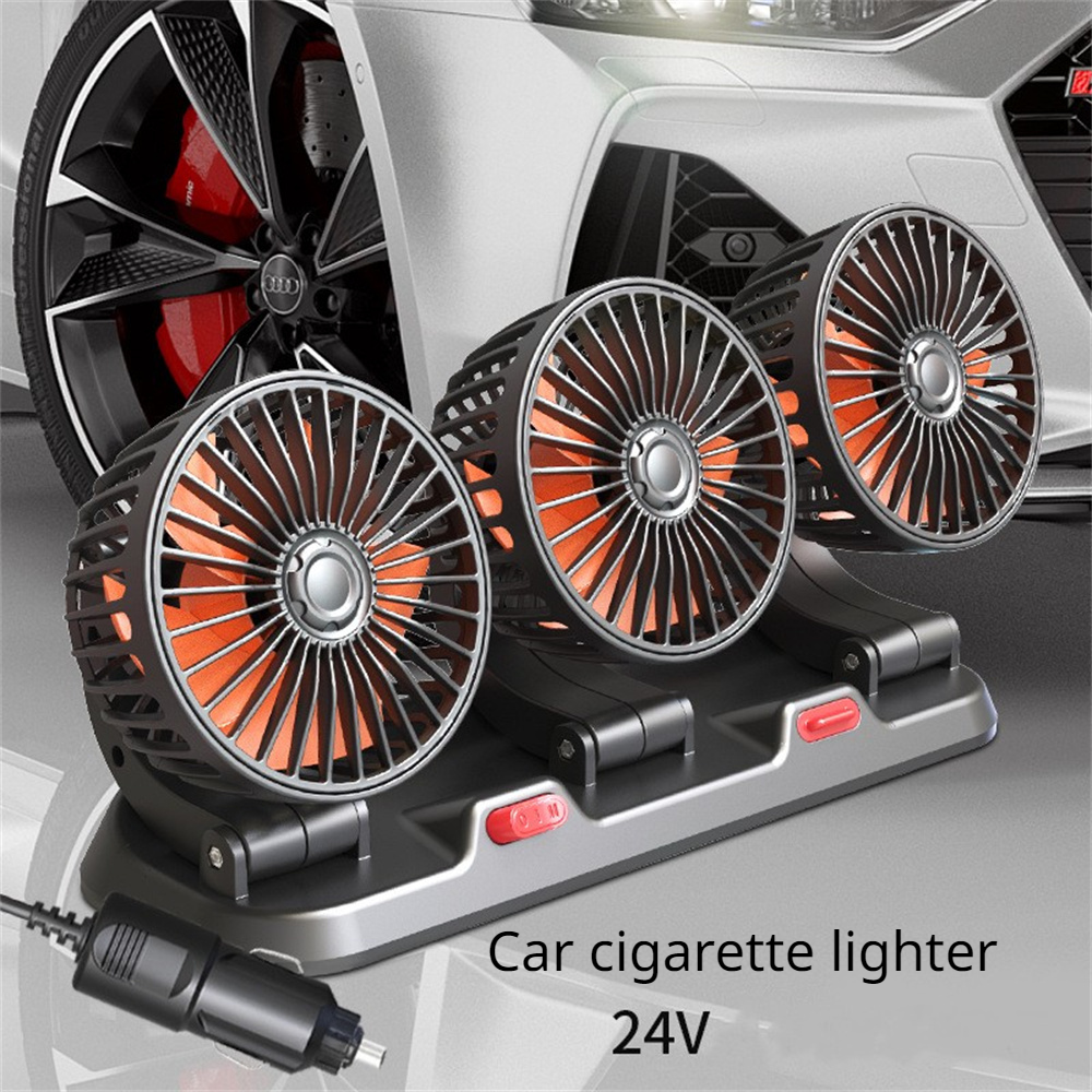 Allume-cigare de voiture 24V à 3 têtes