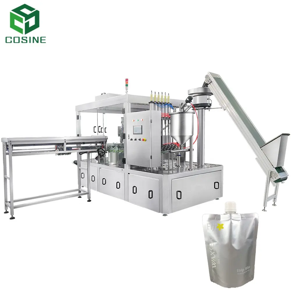 Machine d'emballage de sac de nourriture pour bébé eau pure liquide de jus de lait machine d'emballage