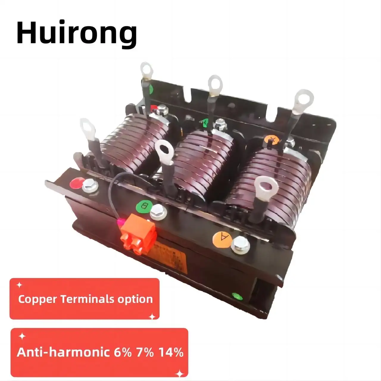 Populaire China Fabrikant Filter 6% 7% 14% Ac Output Harmonische Filter 450V Reactor Choke