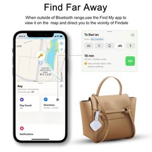 Localizador inteligente para bebês, carteira de veículos de distância ilimitada para cães e gatos, localizador de teclas de ar para celular, celular e celular, localizador inteligente para celular, celular e iPhone