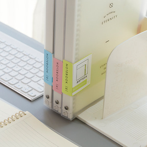A6 Size 6 Holes Binder Pockets Plastic Binder Folders Waterproof 6 Holes Loose Leaf <strong>Notebook</strong> for <strong>Documents</strong> <strong>Notebooks</strong> - Product Image 3