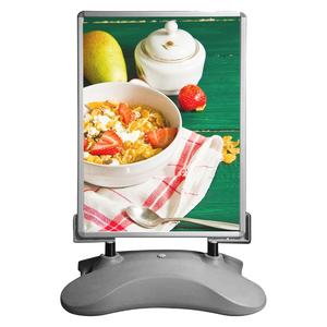 在海报框架塑料框架侧面行走标志防水户外标志 - Product Image 6