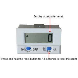 Taidacent Smart Punch contatore Display digitale elettronico sensore di conteggio della rotazione magnetica 6 contatore a 5 cifre conteggio industriale - Product Image 4