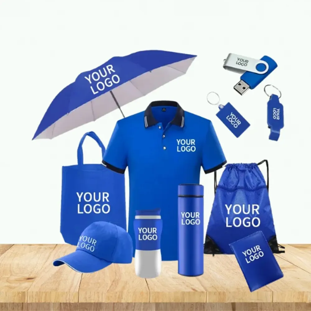 Conjunto de presentes promocionais personalizados para empresas, produtos promocionais para escritório, novidade, presentes com logotipo