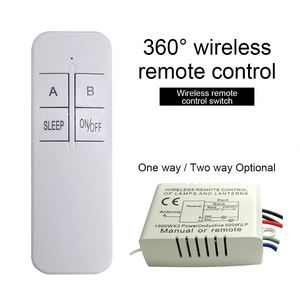 220V rf433mhz2wayワイヤレスリモコンスイッチ照明天井ランプLEDセクションスイッチリモコン - Product Image 3