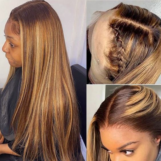 long straight wig