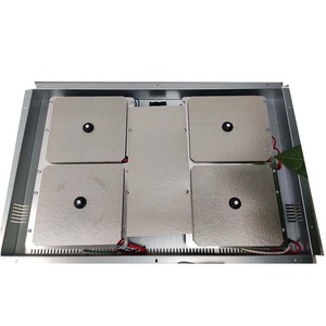 Popüler görünmez 4-brülör indüksiyon ocak 9 güç seviyeleri çocuk kilidi taşınabilir elektrikli soba seramik <span class=keywords><strong>Panel</strong></span> yerleşik Plug-in