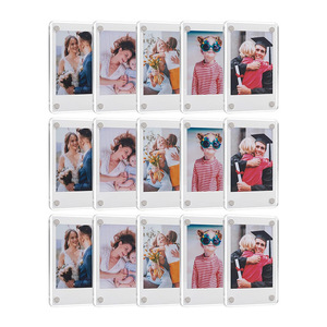 OEM Tùy Chỉnh Acrylic Tủ Lạnh Từ Khung Polaroid Ảnh Tủ Lạnh Nam Châm Hình Ảnh Khung Cho Fujifilm Instax Mini - Product Image 5