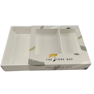 SENCAI New Design Custom Printed Baby Blanket Packaging Gift Paper <strong>Boxes</strong> with PVC Window - Product Image 3