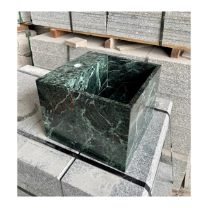 Newstar奢华设计新设计雕刻大理石盆水槽天然石材大理石水槽浴室梳妆台洗绿色盆水槽