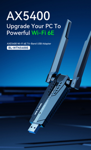 Ax5400e hiệu suất cao Wifi 6E Adapter rtl8832cu Chip USB3.0 Mạng Dongle ăng-ten bên ngoài BL-WTN5400E trong kho - Product Image 2