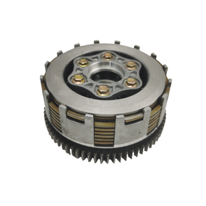 ESUM 70T Motocicleta Motor Embreagem Conjunto 7pcs Disco para Zongshen Loncin Lifan <span class=keywords><strong>Bashan</strong></span> CB250 CG250 peças do motor