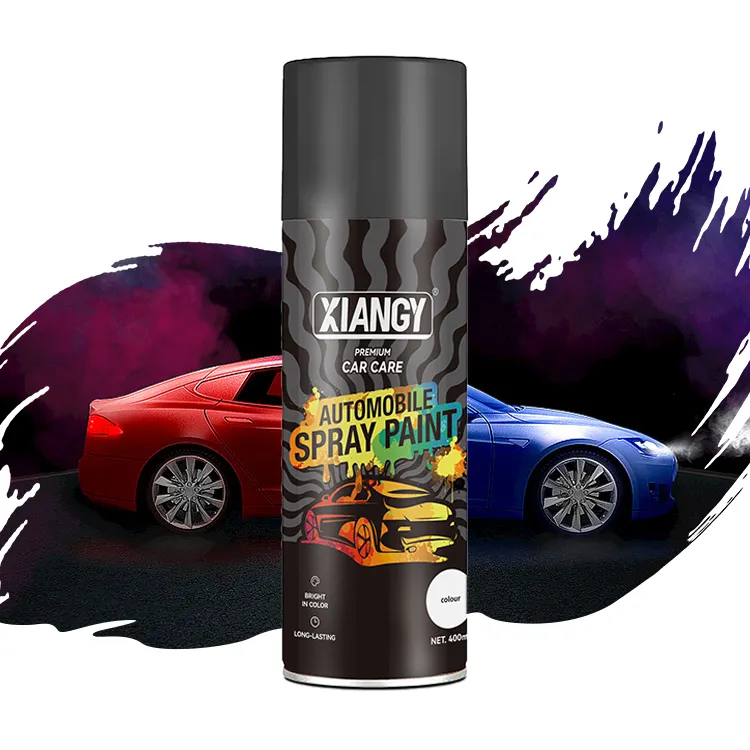 Custom color change logo print brand spray pintura eco-friendly acrylic acid car surface repair spray paint aerosol