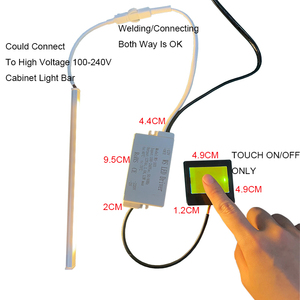 Modulo ad alta tensione personalizzato ingresso 220V trasformatore di uscita 200V con pulsante interruttore tattile a specchio solo On/Off CE ROHS - Product Image 3