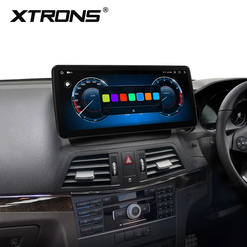 XTRONS 12.3 pollici 64GB auto Multimedia per Mercedes Benz E classe A207 C207 2009-2012 Car Play Screen Android autoradio