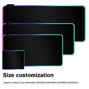 2024 OEM Computer Led USB personalizzato all'ingrosso Hot Large personalizza Logo personalizzato RGB Gaming Mouse Rgb Led tappetino per Mouse - Product Image 3