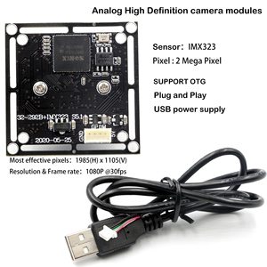 OEM IMX323 1/2.9 inç HD 1080p 30fp CMOS kamera sensör modülü FF WDR H.264 balıkgözü QR kod tarama modülü kamera üreticisi - Product Image 4