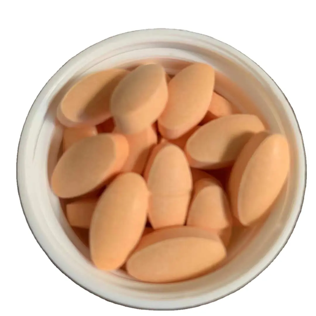 Oem Service Voor Bulksupplementen 600Mg Vitamine C-Tabletten