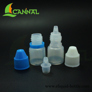 Ecannal 2毫升滴眼水聚乙烯塑料挤压小样品瓶，带防篡改盖 - Product Image 3