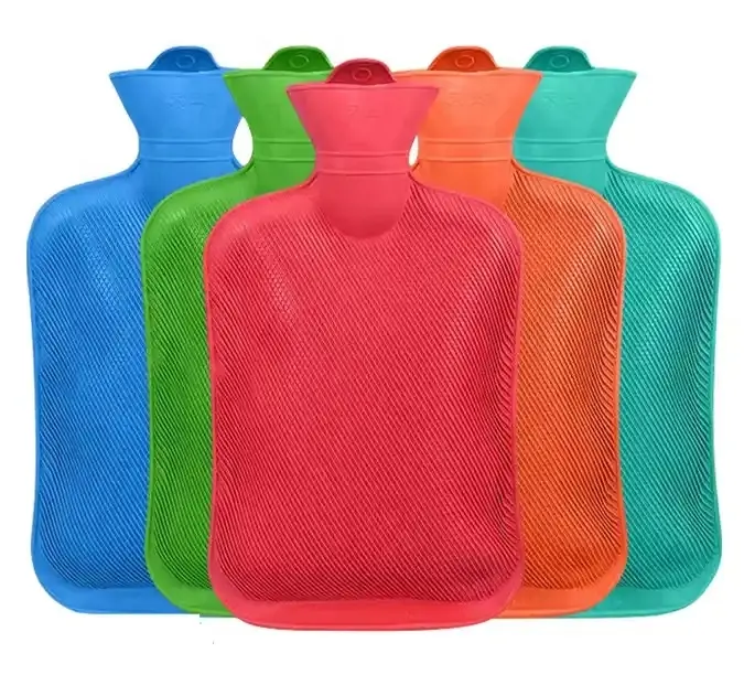 OEM Water-filling Nature Rubber High Quality Reusable Hot Water Bag Bottle