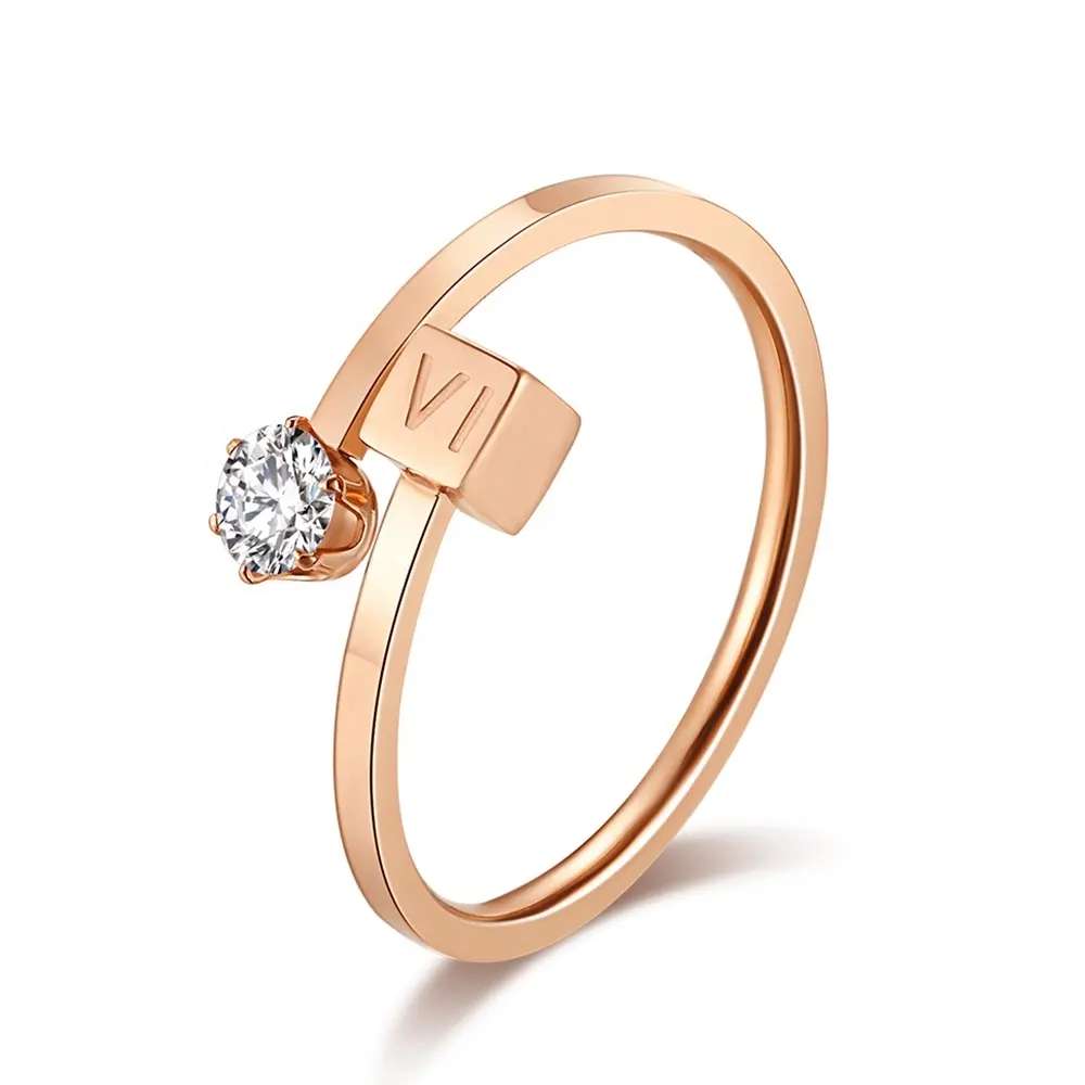 Custom Made Elegant Jewelry Beautiful Girl Finger Fashion Vagina Ring Rose Gold