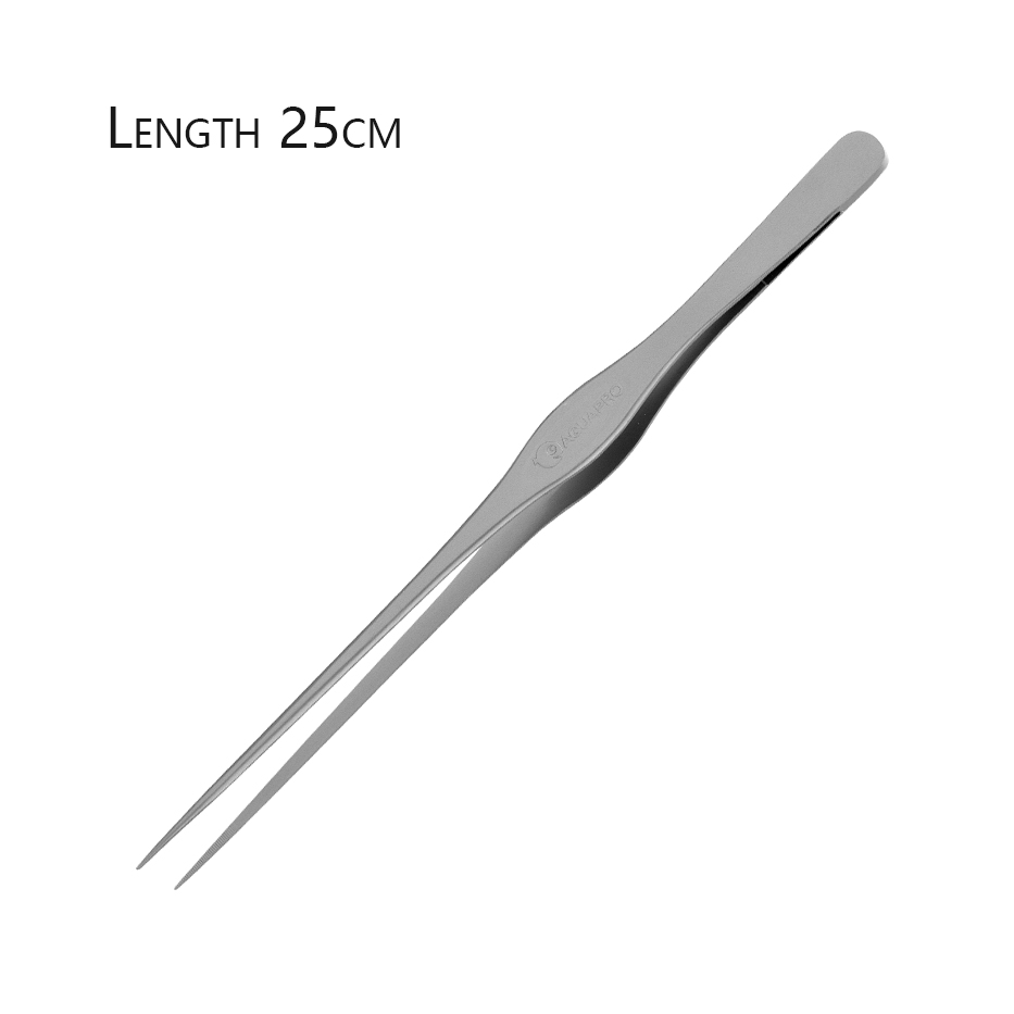 Pince à épiler droite de 25 cm