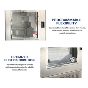 Fabbrica diretta OEM programmabile sabbia e polvere macchina di prova industriale ISO sabbia e polvere camera di prova ambientale - Product Image 6