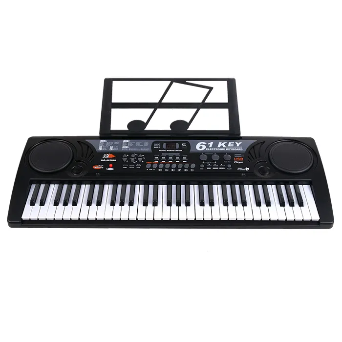 Электронный орган, 61 клавиша, цифровое пианино, музыкальные инструменты, электрическая клавиатура