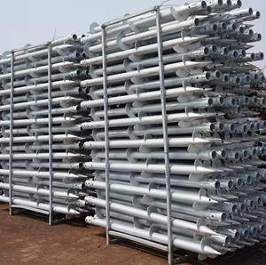 Hệ thống giá đỡ năng lượng mặt trời mạ kẽm nhúng nóng, cọc neo đất bằng thép cho móng xây dựng - Product Image 2
