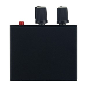 Caja divisora de audio con distribuidor de audio estéreo para 1 entrada, 2 salidas + cable de alimentación USB, 1 unidad