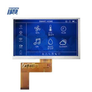 Pantalla Lcd RGB de 800x480, aplicación para el hogar inteligente, módulos de pantalla Lcd Tft de 7 pulgadas - Product Image 4