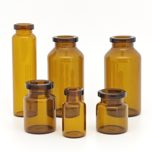 3ml ~ 30ml Chá Colorido Baioneta De Vidro Essência Garrafa Separada Brown Ampola Garrafa