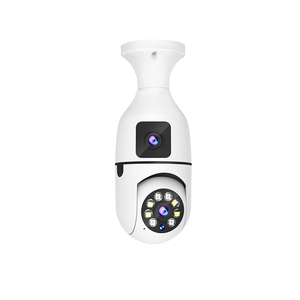 Lámpara binocular de doble lente, Bombilla WIFI, monitoreo, resolución 2K, CMOS, detección de movimiento, tarjeta de memoria, cámara CCTV - Product Image 5