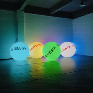 Câu lạc Bộ điều khiển từ xa thắp sáng Inflatable cảm ứng âm nhạc bên bóng LED nảy bóng PVC tương tác zygote bóng cho Đảng - Product Image 6